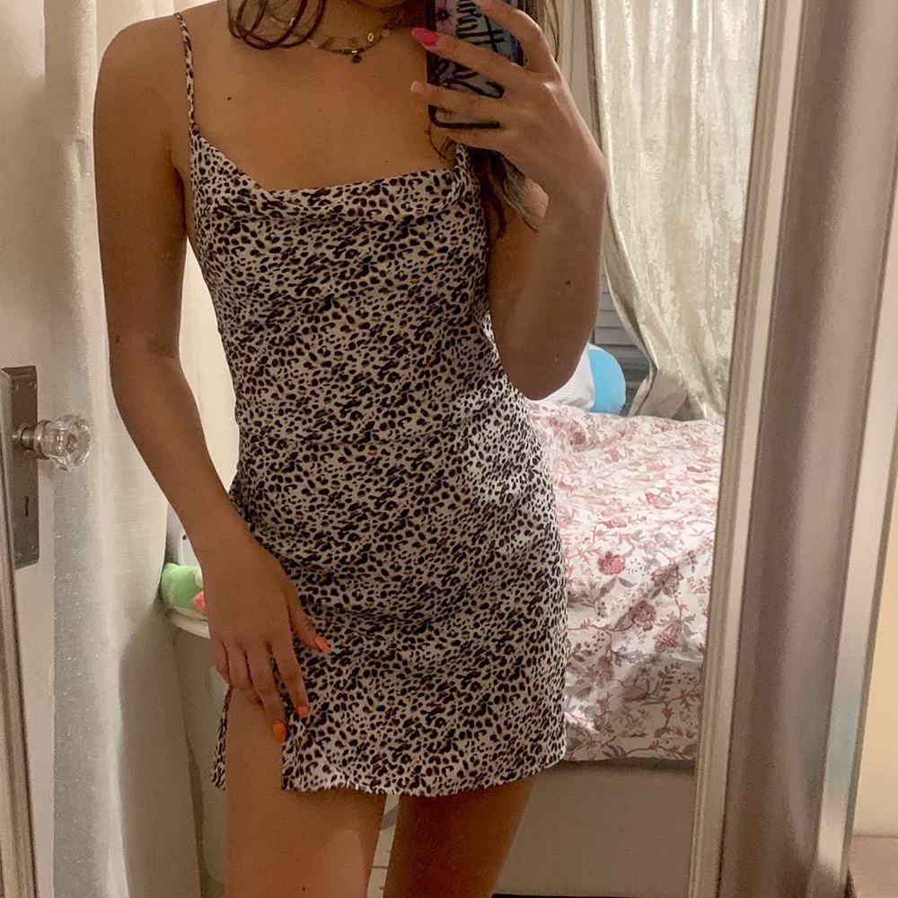 Planet blue slip dress